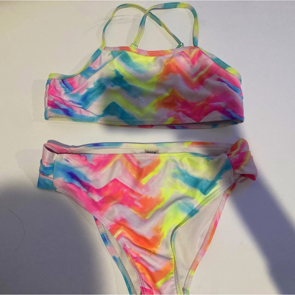 DOLPHIN LOVE multicolored swimsuit, size 14